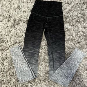 Size 6 lululemon high waisted leggings